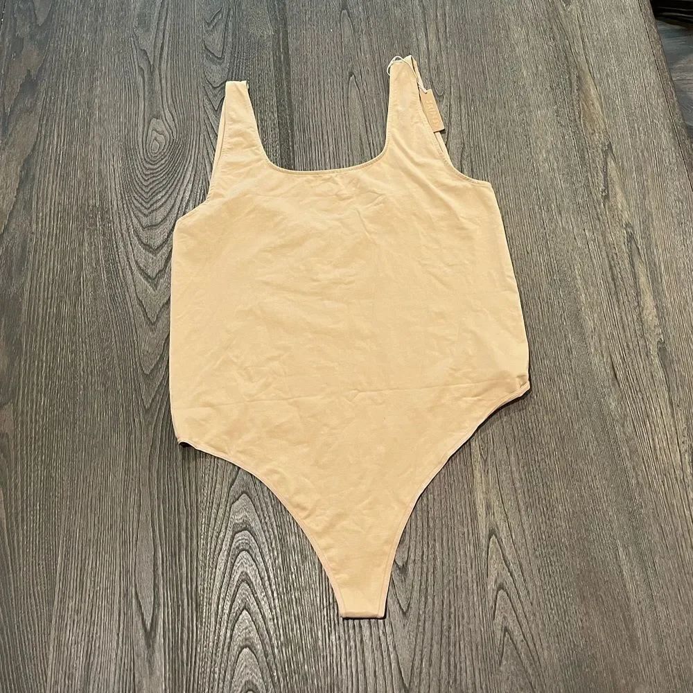 NWT Skims Square Neck Bodysuit Clay - Size 4X